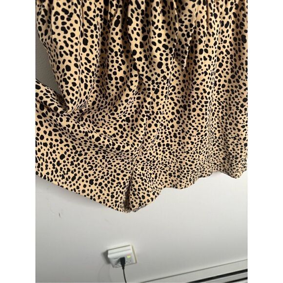 She and Sky Leopard Print Romper L - Picture 3 of 10